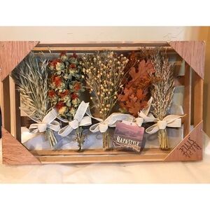 Napa Style 4 Piece Fall Dried Flower Arrangement